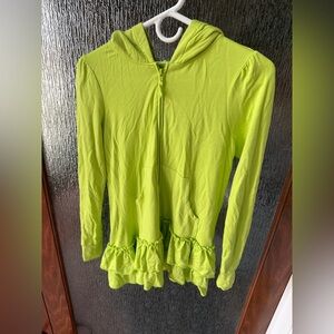 ✨ Welcome Spring in Style – Evy’s Tree “Reese” Hoodie – Lime & Gray ✨